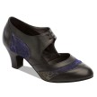 Supadance 1228 dames dansschoenen vetersluiting panterprint