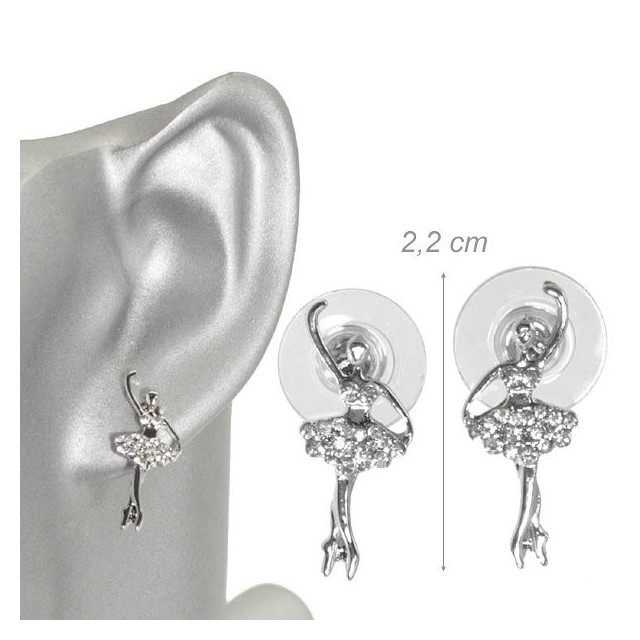 Alista Dancer Basics Alista oorknopjes ballerina