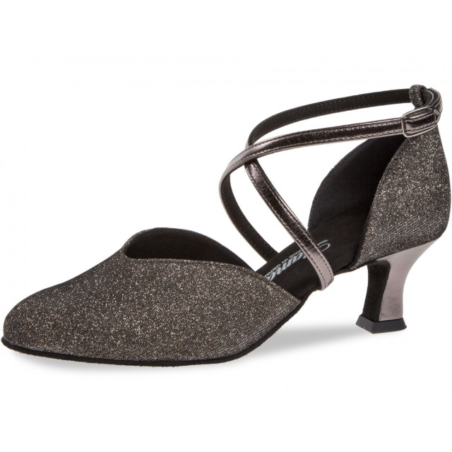 Diamant 170-068-521 dames ballroomschoenen brons glitter 