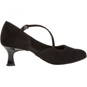  Diamant 174-106-008 dames ballroomschoenen zwart achterkant 