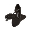 Diamant 174-106-008 dames ballroomschoenen zwart glitter bandje over wreef 