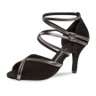 Diamant 178-058-501 latin dansschoenen stilettohak zwart brons