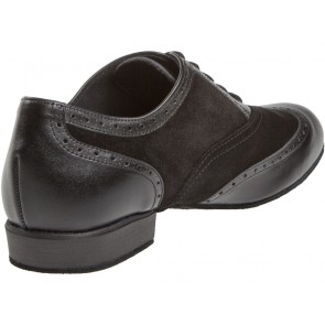 Diamant 177-025-070 heren ballroomschoenen suede leer gaatjesmotief 