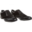 Diamant 177-025-070 heren ballroomschoenen suede leer vetersluiting 