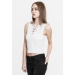 Urban Classics Ladies Lace Up Cropped Top