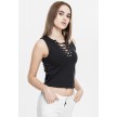 Urban Classics Ladies Lace Up Cropped Top