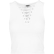 Urban Classics Ladies Lace Up Cropped Top