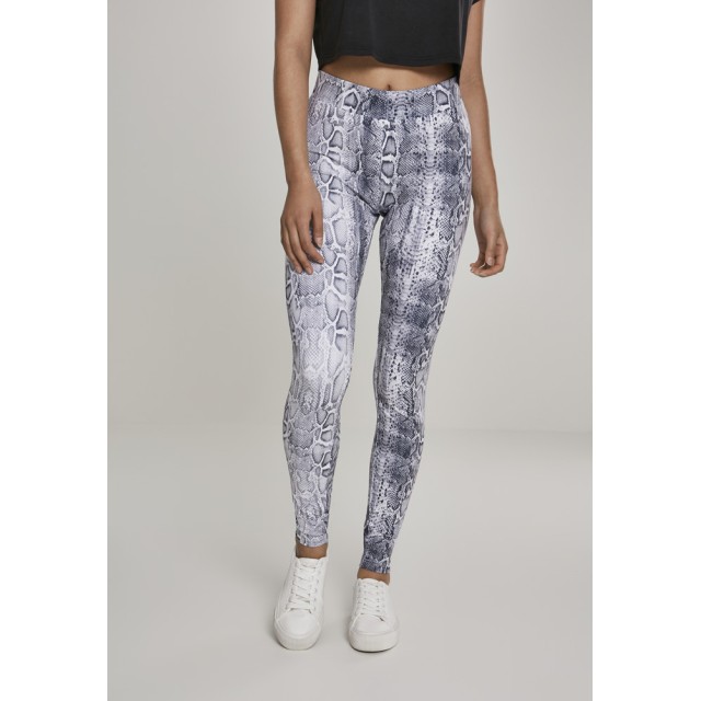 Urban Classics Dames Dierenprint Legging Snake