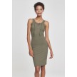 Urban Classics Dames Lace Up Jurk