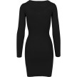 Urban Classics Ladies Cut Out Dress zwart