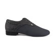 Portdance PD030 dansschoenen nubuck zijkant