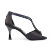 Portdance PD806 Pro Multicolour Black Glitter