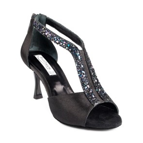 Portdance PD806 Pro Multicolour dansschoenen met glitter