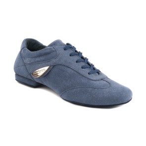 Portdance Fashion PD07 Denim Danssneaker Ronde Neus