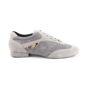Portdance Fashion PD07 Denim Danssneaker met Suede Zool