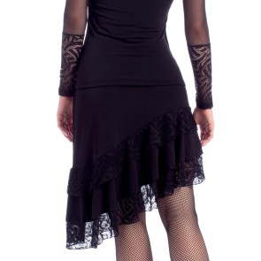 SoDanca Ballroom rok zwart