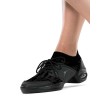 So Danca DK80 Vegan Danssneakers Zwart Gebreid Materiaal