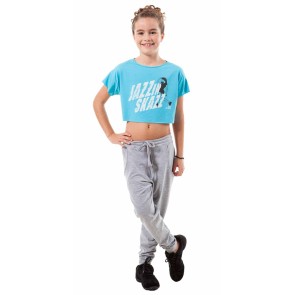 Sansha SK0147C dans broek voor kinderen grijs