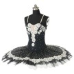 Sansha Black Swan Professionele Tutu Zwart met Goud