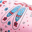 Rumpf Ballettasje roze voor kinderen met poiteshoes