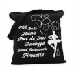 Alista Dancer Basic Canvas Tas met ballerina print voor balletspullen