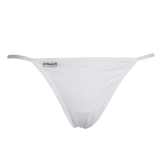 PureLime - Naadloze Witte String