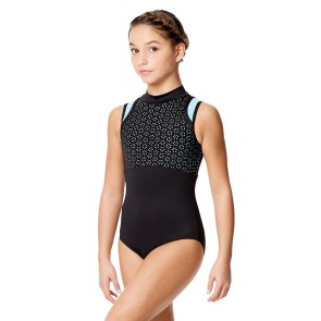 LULLI tweekleurige Mock Neck Balletpak Adriana voor meisjes