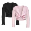 Alista Dancer Basics Cardigan Zwart Wikkelvest voor Kinderen