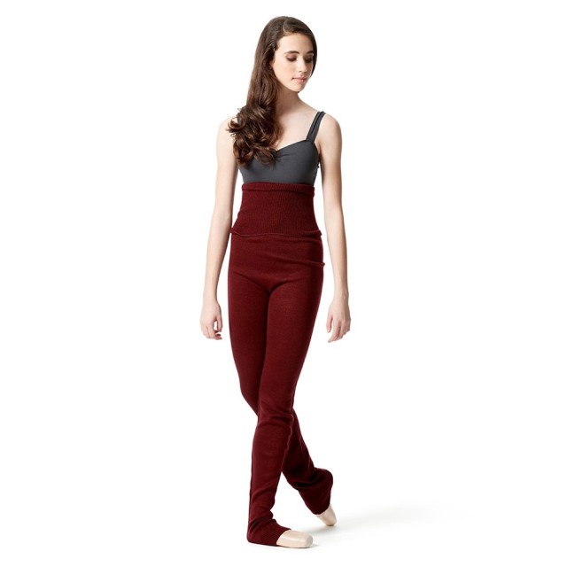 Lulli warm-up panty voor dans rood 