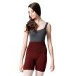 Lulli Dames Warm-Up Shorts burgundy