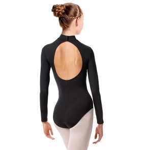 Long Sleeve Mock Turtle Leotard Liana