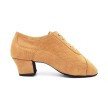 Portdance PD705 dansschoenen zacht suede camel