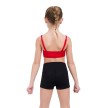 Capezio Camisole BH Top Meisjes rood met dunne bandjes