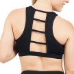 Capezio Ladder Back Bra Top Meisjes zwart met een ladder patroon op de rug