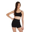 Capezio Hoog getailleerde shorts zwart