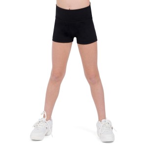 Capezio Hoog getailleerde shorts meisjes zwart
