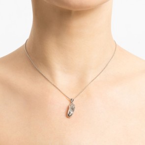 Rumpf ketting met spitzen hanger in het zilver