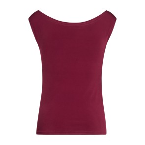 Rumpf RU5508 TORRES ballroom top mouwloos bordeaux