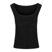 Rumpf RU5508 TORRES Zwart top met hoge hals voor ballroom