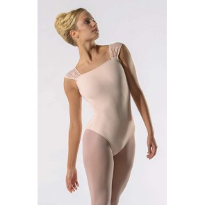 Ballet Rosa Dauphine Balletpak Zalmroze Vierkante Halslijn