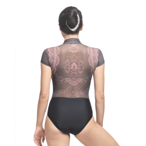 Ballet Rosa Eve Fluwelen Balletpak Paars Open Rug