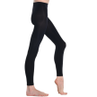 Dansez-Vous P102 Voetloze Balletpanty zwart lengte tot de enkel