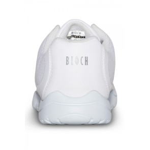 Bloch Troupe S0598L Witte Dames Danssneakers Achterkant