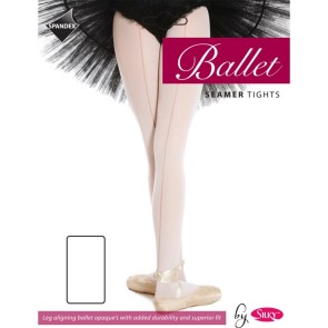 Silky dans ballet panty roze voorkant 