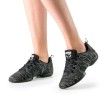 Anna Kern Suny 125 Bold Danssneaker Vetermodel voor dames grijs mesh