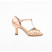 latin dames dansschoen satijn met druk knoop sluiting anna kern 470 60