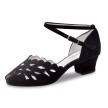 Anna Kern 530-35 Dansschoen met Lage Blokhak