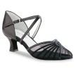 Anna Kern 624-50 zwarte dansschoenen lage hak