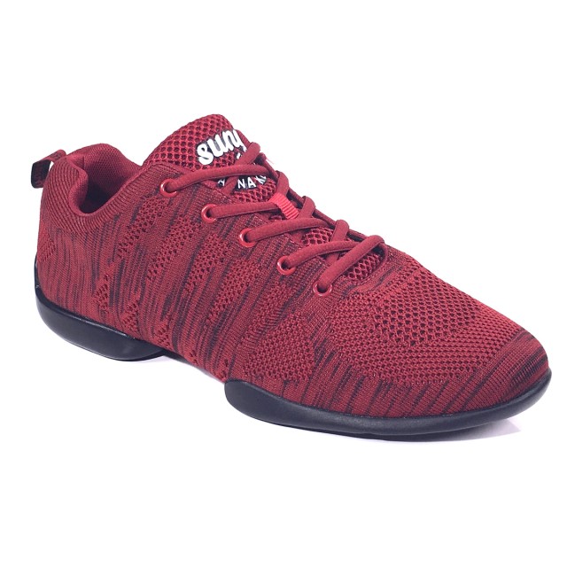 Rode dames Salsasneakers Anna Kern Suny 135-bold