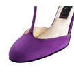 Nueva Epoca Corazon latin Dansschoenen voor dames dichte neus violet suede